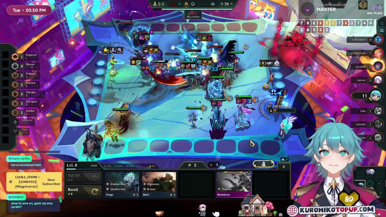 🔴Shift Pagi Latihan Sahur - TFT Magic Chess Rush Auto Chess