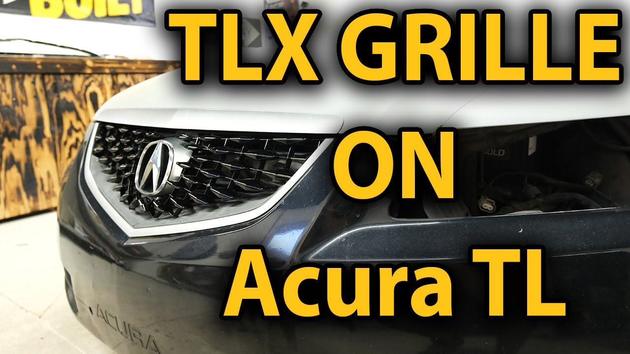 Acura TLX Grille Retro Fit On My Acura TL