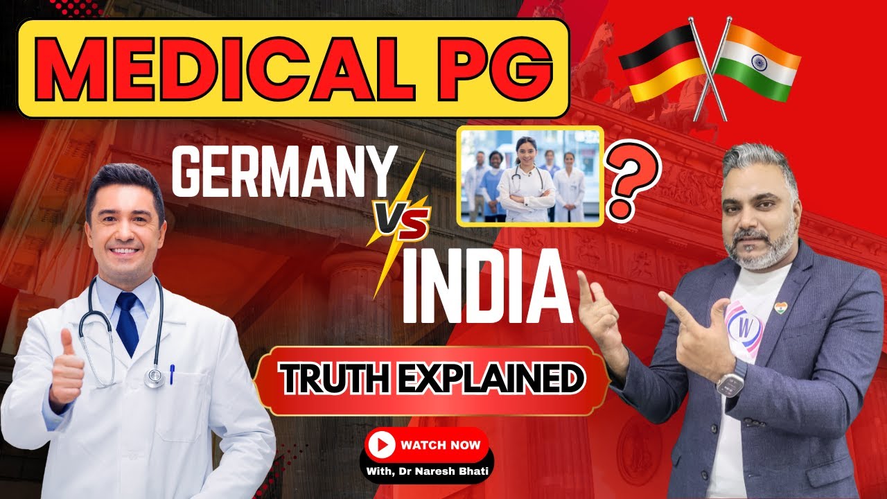 Medical Post Graduation In Germany vs India|Medical PG In Germany vs India| Medical PG|Germany|India