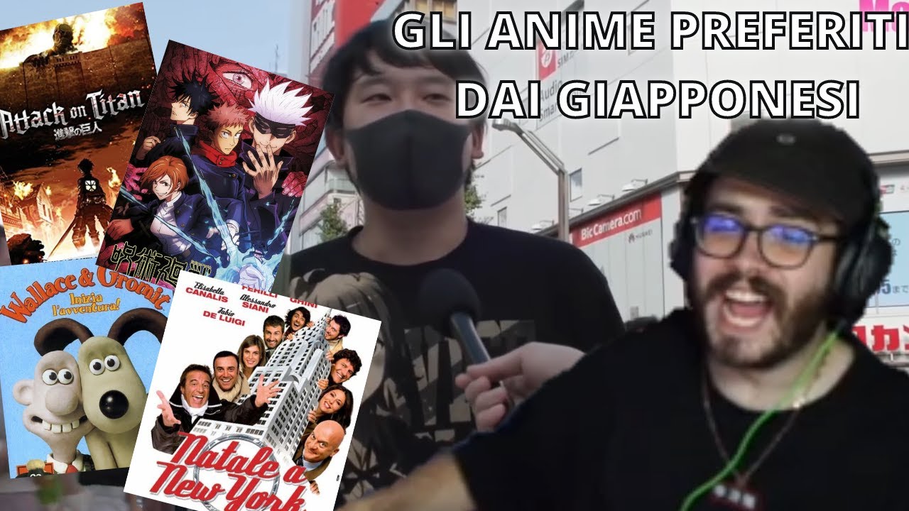 VOLPESCU e gli ANIME PREFERITI dei GIAPPONESI