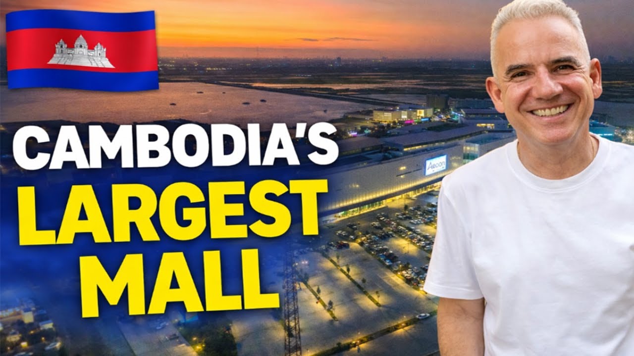 The Largest Shopping Mall in Cambodia 🇰🇭