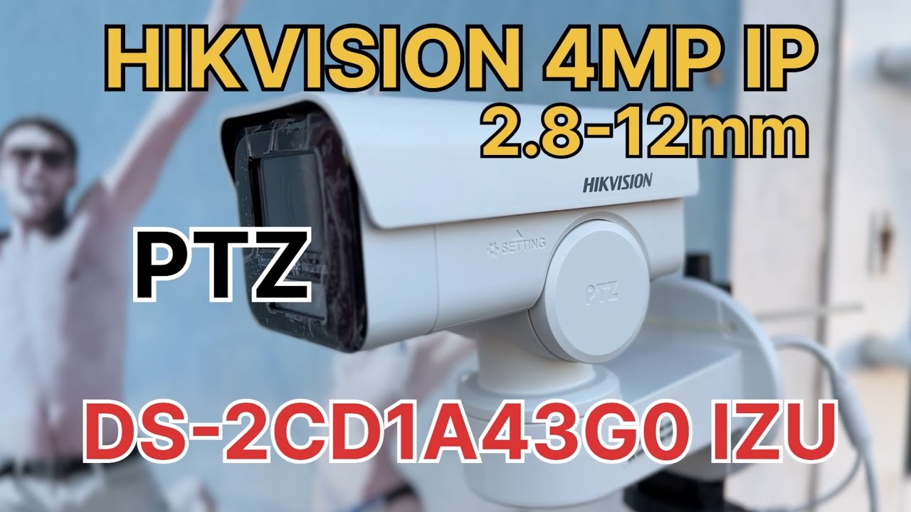 Поворотна робот камера HIKVISION 2CD1A43G0-IZU