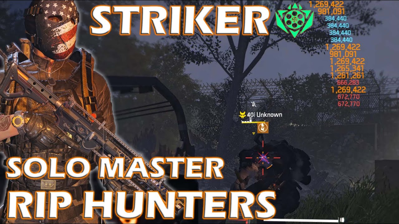 Striker ANNIHILATES Everything | Solo Build Master Difficulty | Y6S3 #division2