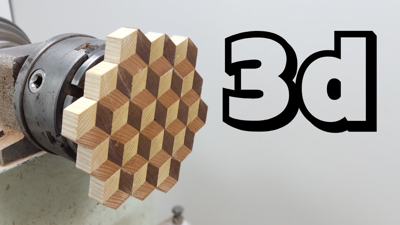 3D segmented woodturning