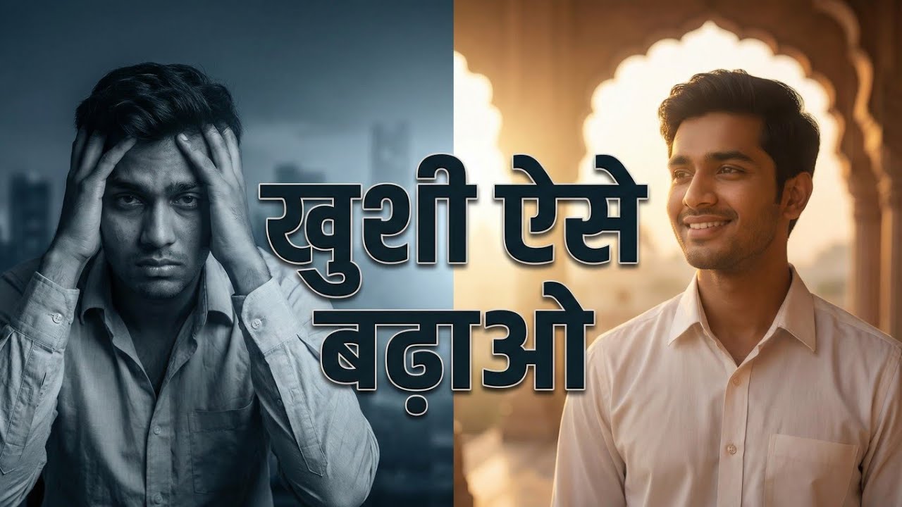 जीवन में खुशी कैसे बढ़ाएं? 7 आसान तरीके (काम करके देखो)Happiness in Your Life #jeevangyan 