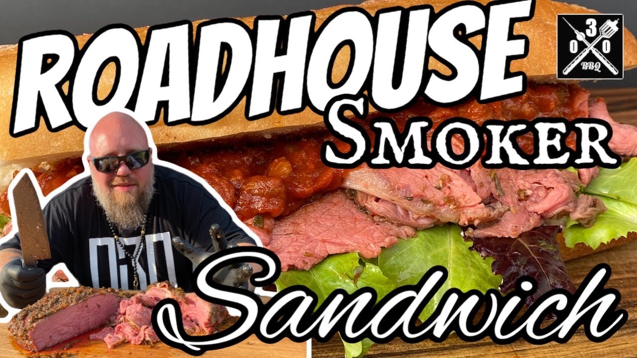 Roastbeef Roadhouse Sandwich vom Smoker - 030BBQ