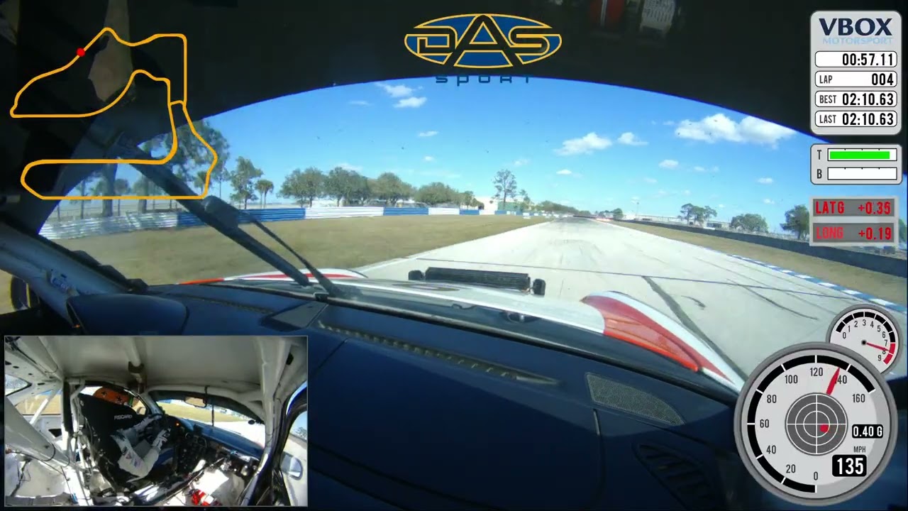 HSR Sebring Classic 12 - Johannes van Overbeek Hot Lap 2:09.85 Group 11 - 2008 997.1 GT3 Cup 3600cc