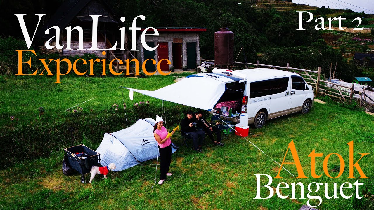 Vanlife Philippines at Atok Benguet l Car Camping at Haights Place Sakura Park and Mt Olis ViewPoint