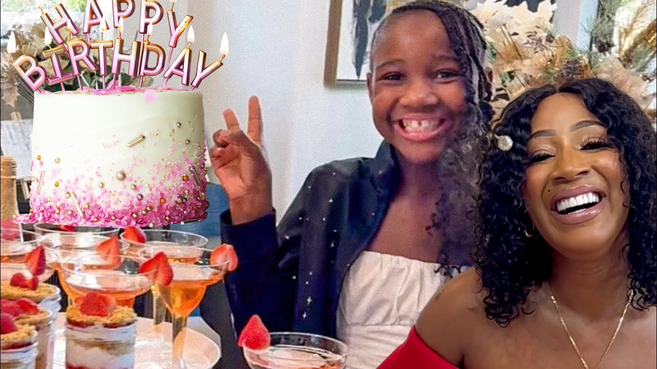 Мы устроили Ливи сюрприз в честь ее 10-летия 💕🎉