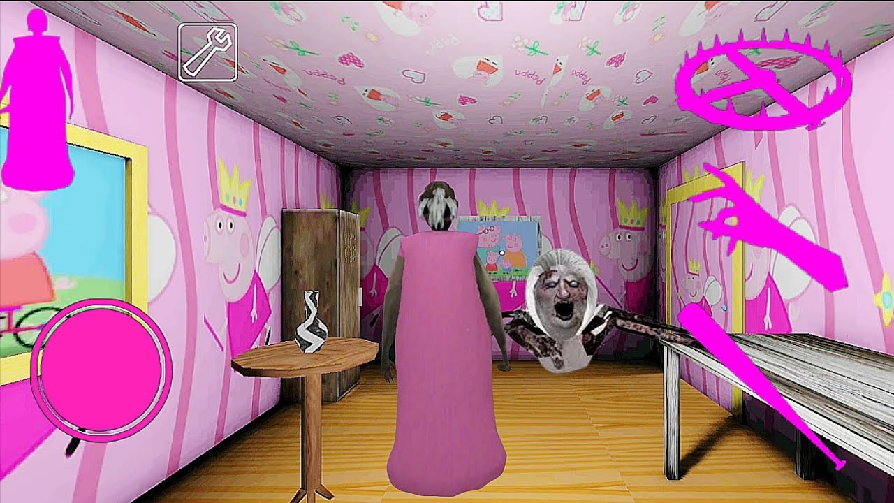Granny Game Horror Escape Gameplay | Playing As Peppa Pig Granny Mod #granny 
