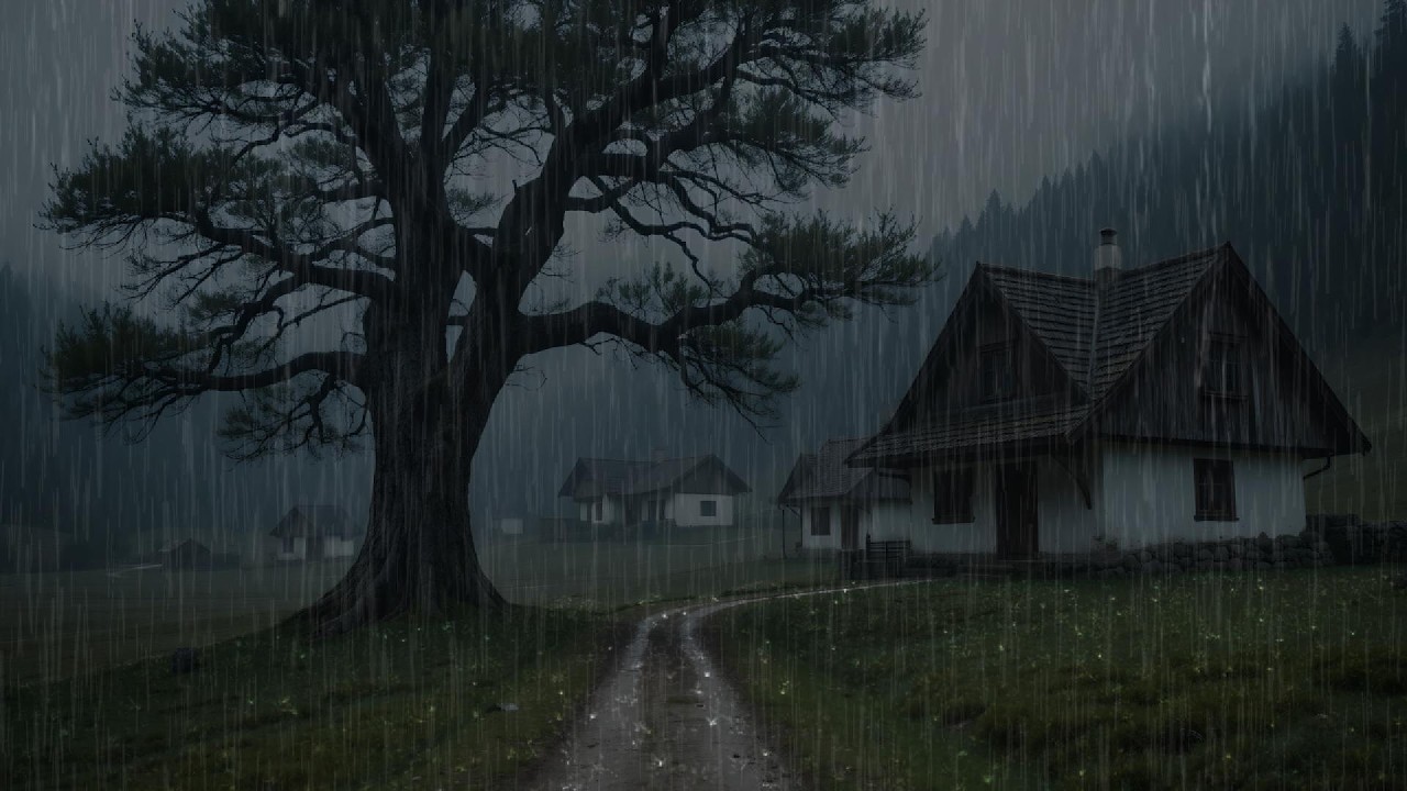 Intense Rainstorm Sounds For Sleeping – Sleep Better & Relax Deeply