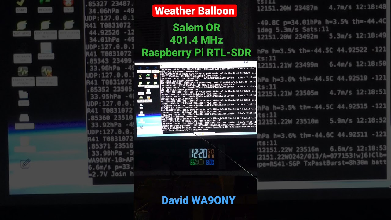 Weather Balloon Radiosonde