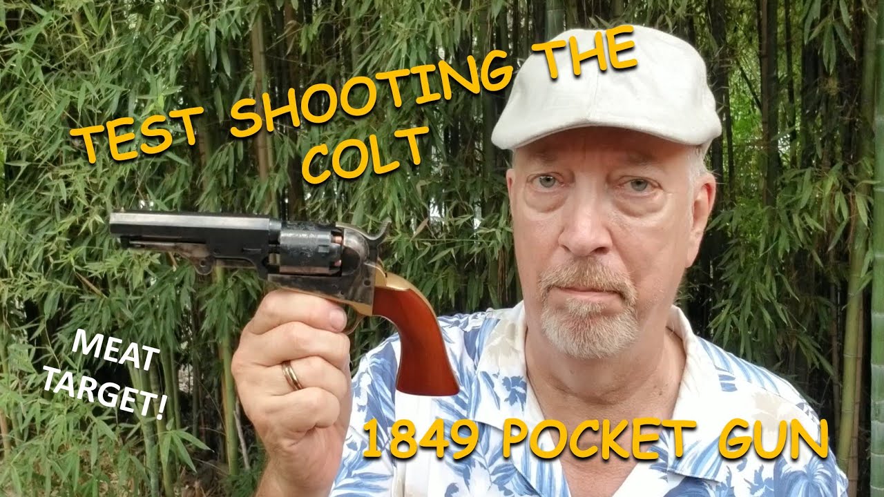 Colt Pocket Gun Test Shoot