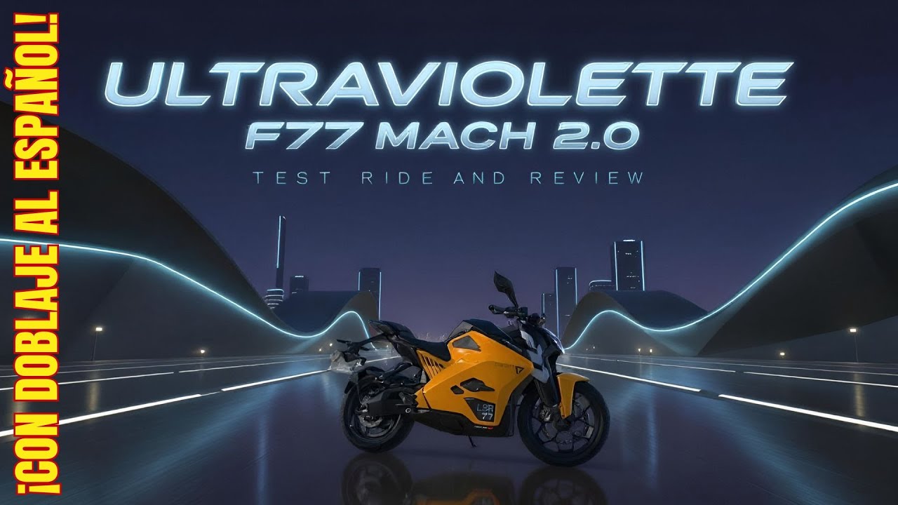 Ultraviolette F77 Mach 2.0 Recon (2025) Review – Electric Sports Bike Test Ride & Features