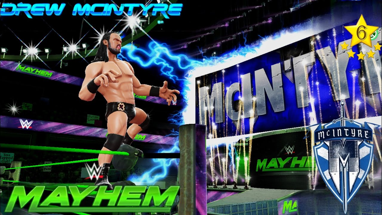 New  6 Star Drew McIntyre Gameplay wwe mayhem