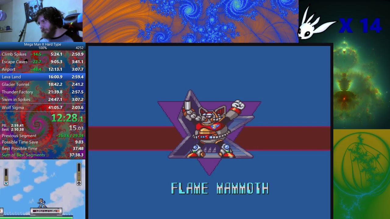 [Former World Record] Mega Man X Hard Type 100% in 40:16
