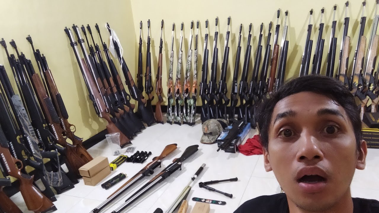 Gudang senapan angin di kediri