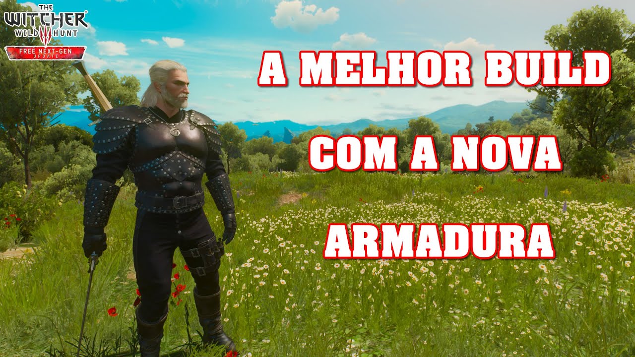 Build Com a Nova Armadura do Lobo Esquecida de The Witcher 3 Next Gen Update
