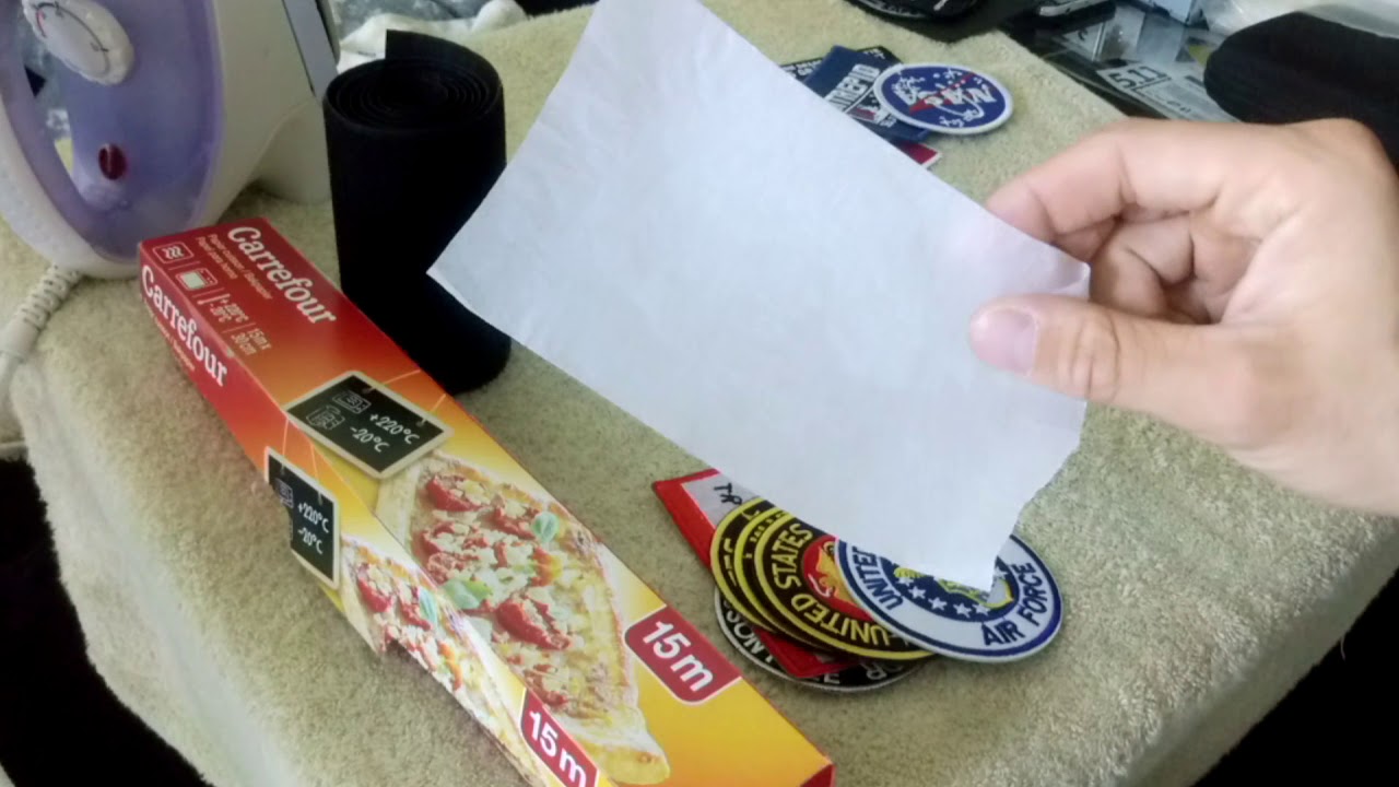 [tuto] comment mettre des scratchs sur le dos des patchs