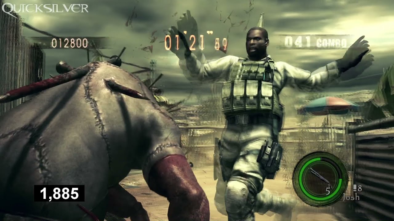 Melee Killing Executioner Majini With Every Resident Evil 5 Mercenaries Characters