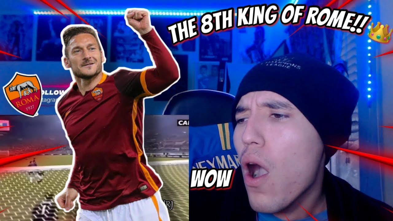 *REACTION* Francesco Totti ● The Last Roman Gladiator ● Ultimate Show🇮🇹