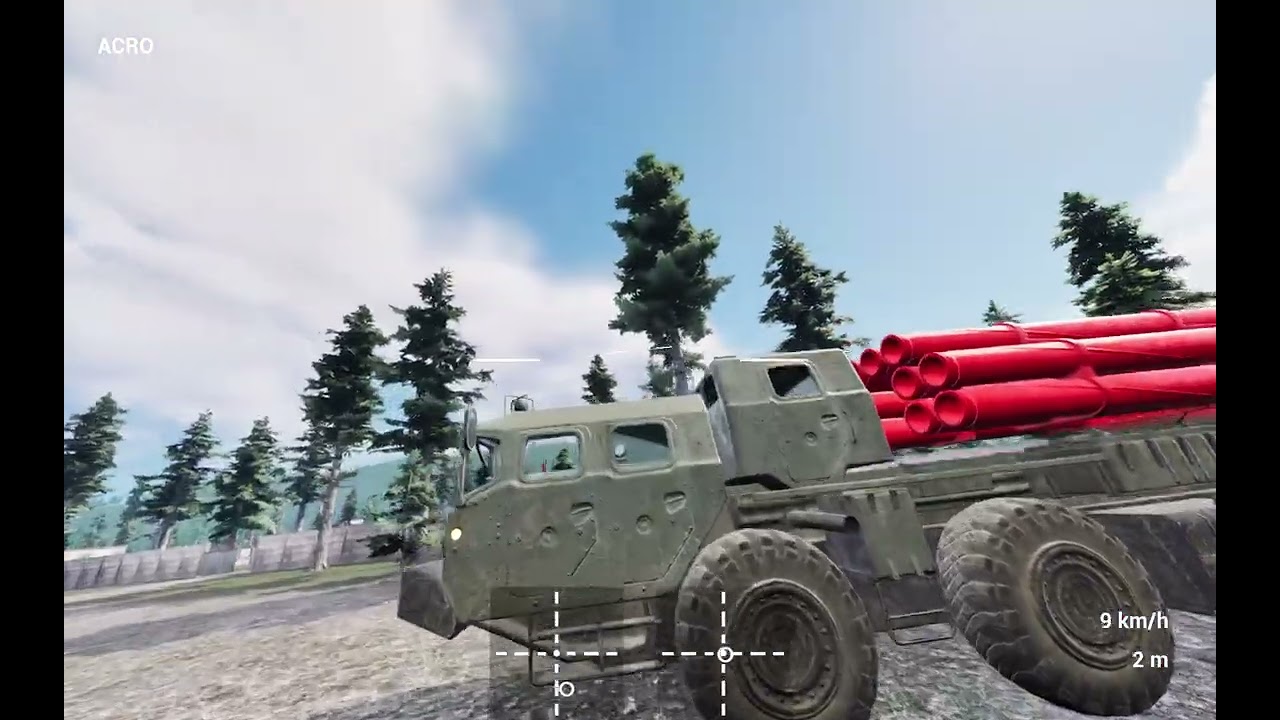 Remote Reaper FPV drone simulator gameplay. Training map.