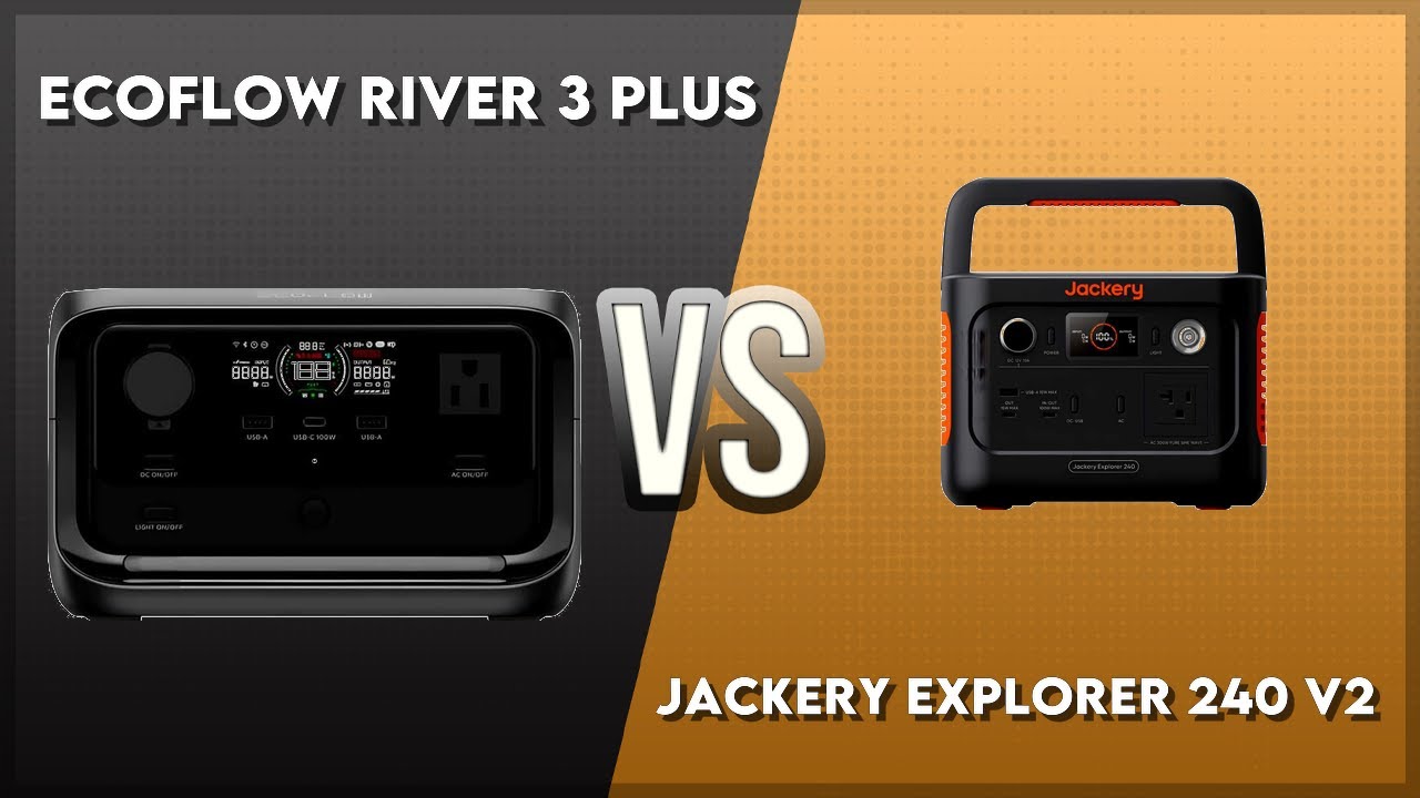 EcoFlow River 3 Plus vs Jackery Explorer 240 v2 Technical Comparison
