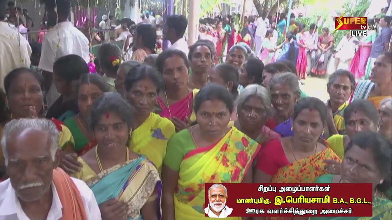 திண்டுக்கல் அருகே வடமதுரை ஒன்றியம் பாடியூர் ஸ்ரீ அக்கம்மாள் திருக்கோயில்  திருமஞ்சன உற்சவ விழா