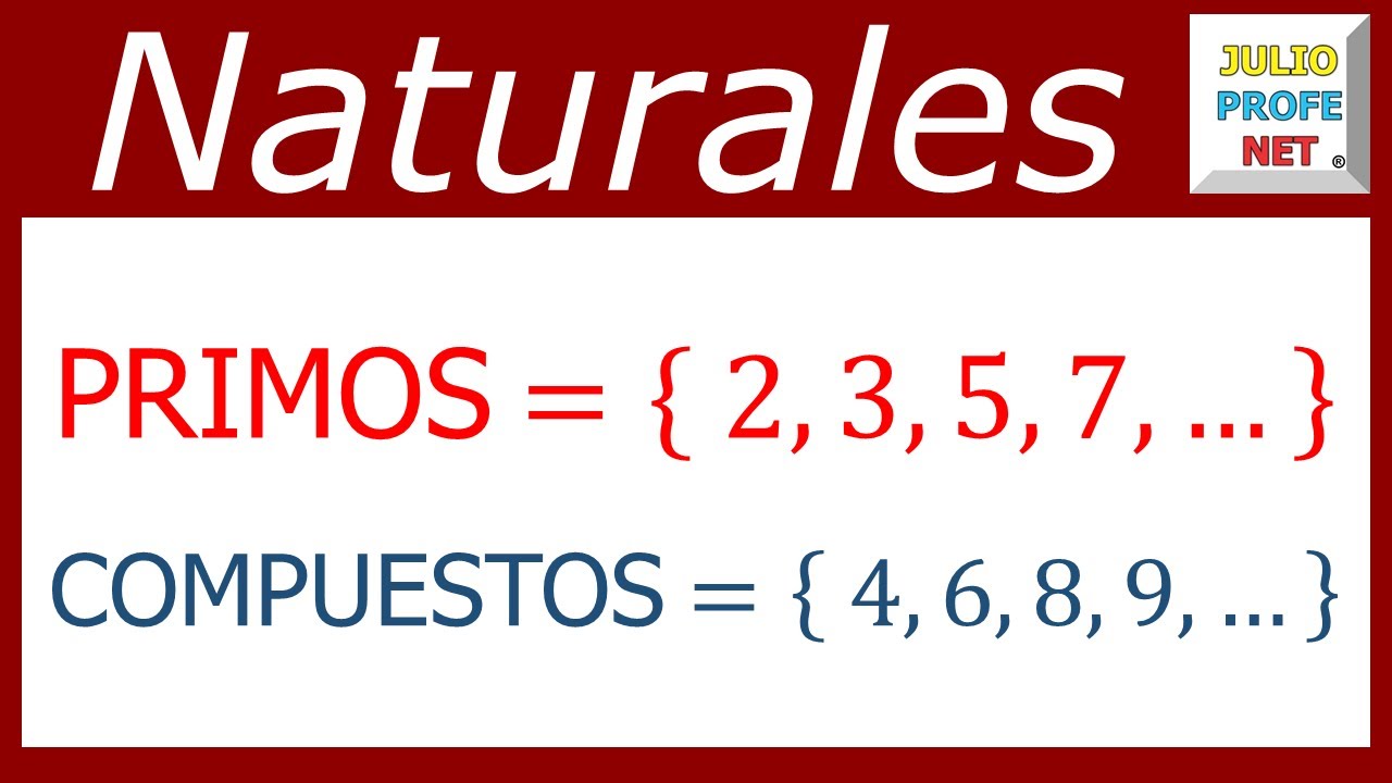 Números primos y compuestos #julioprofe