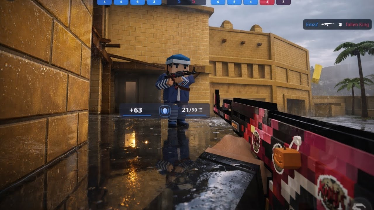 Ios Mode Again 🍏 | Highlights Ranked | Block Strike