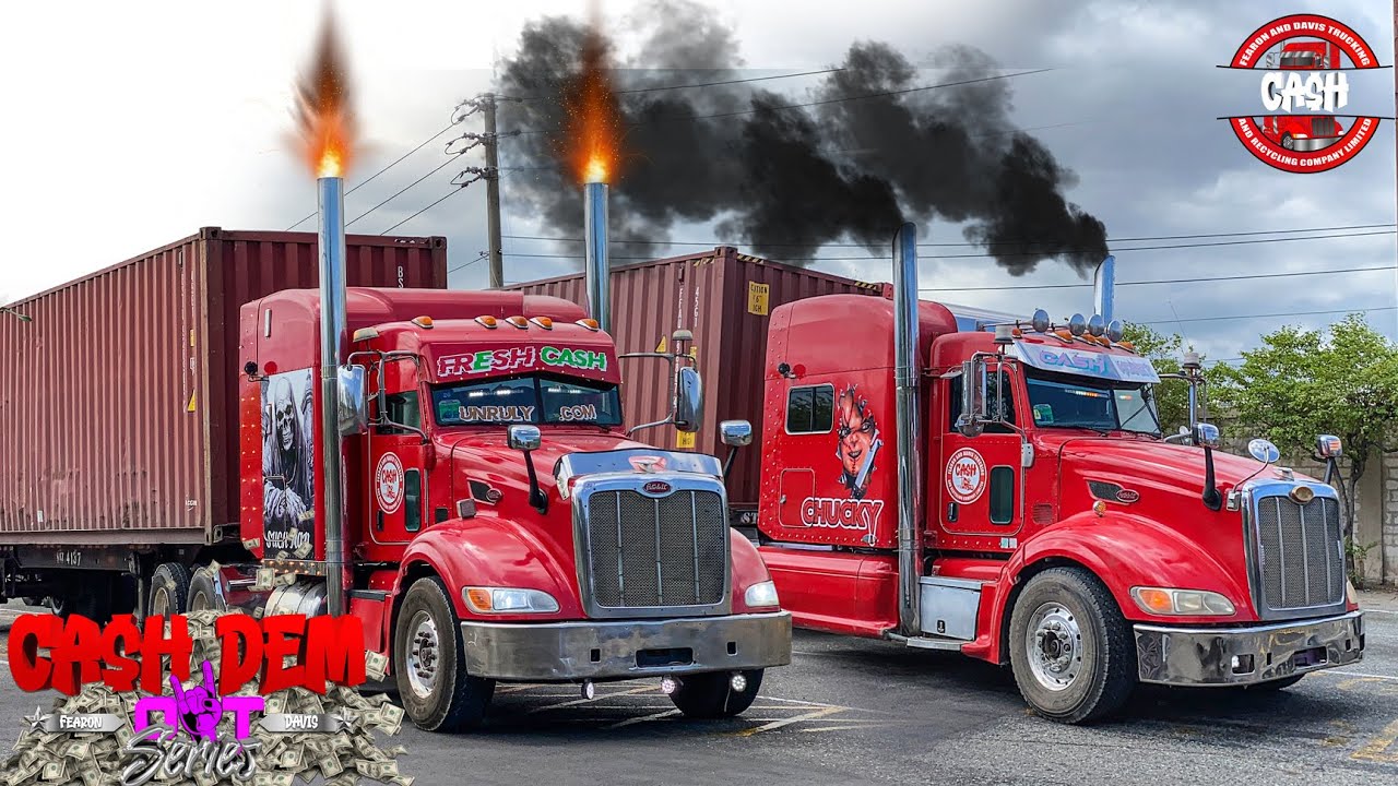 CA$H DEM OUT | SERIES | S01E10 | Cash Money Crew | Jamaican Truckers | Peterbilt 386 | Unruly.com
