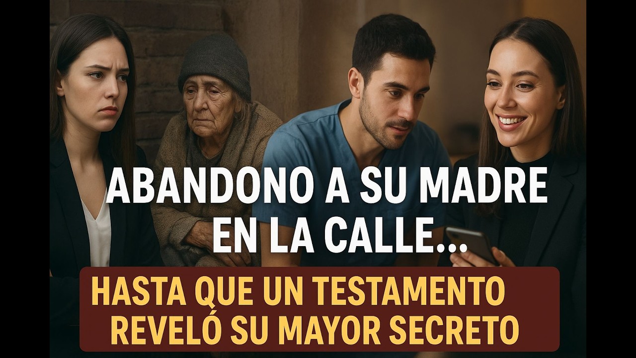 Abondono a su madre, pero ya era muy tarde