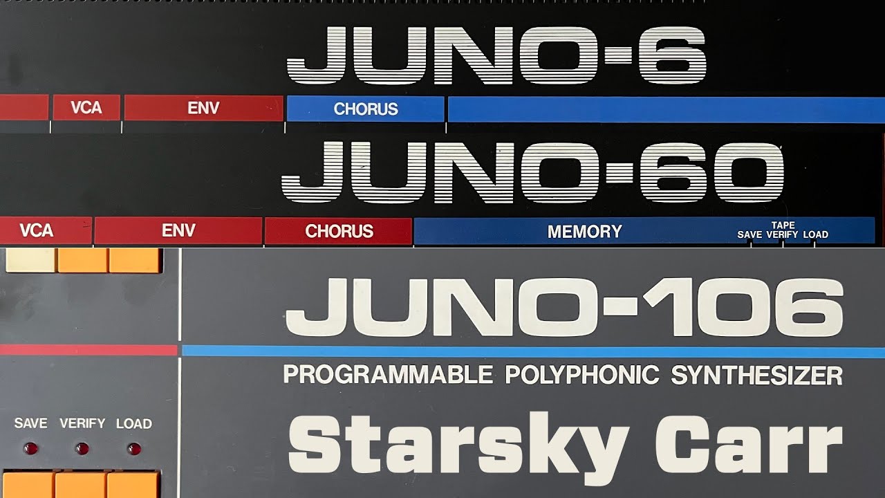 Nothing but LOVE for the JUNOs // Juno 106 vs Juno 60 vs Juno 6