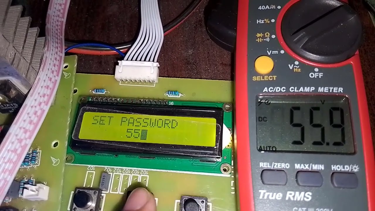 Solar Booster Customer Password Change  PIC16F886/883 with soft start 
