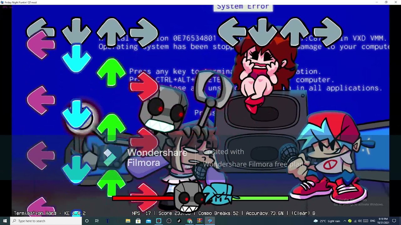 Termination (very hard/insane mode) FNF complete