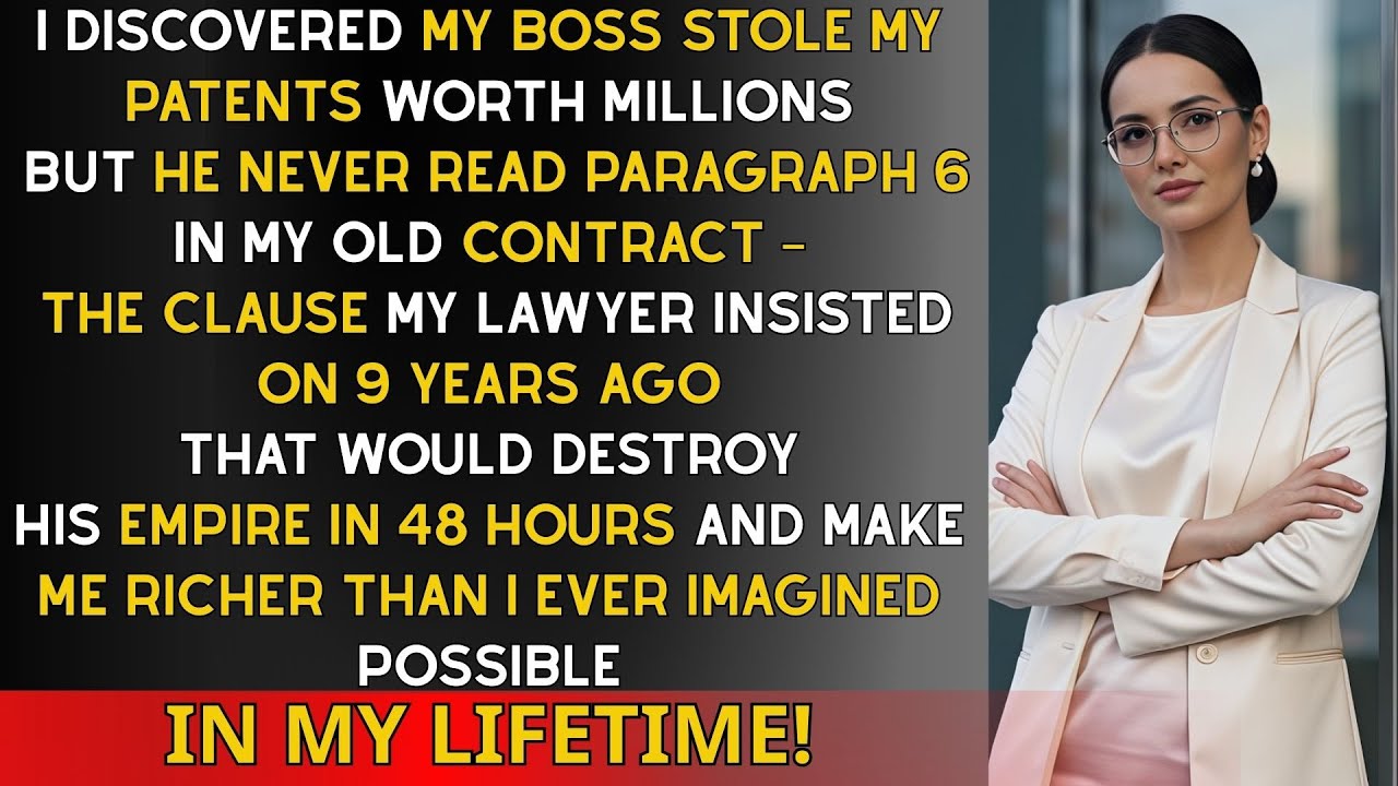 BOSS Stole My Patents. Then My Lawyer Dropped Paragraph 6.