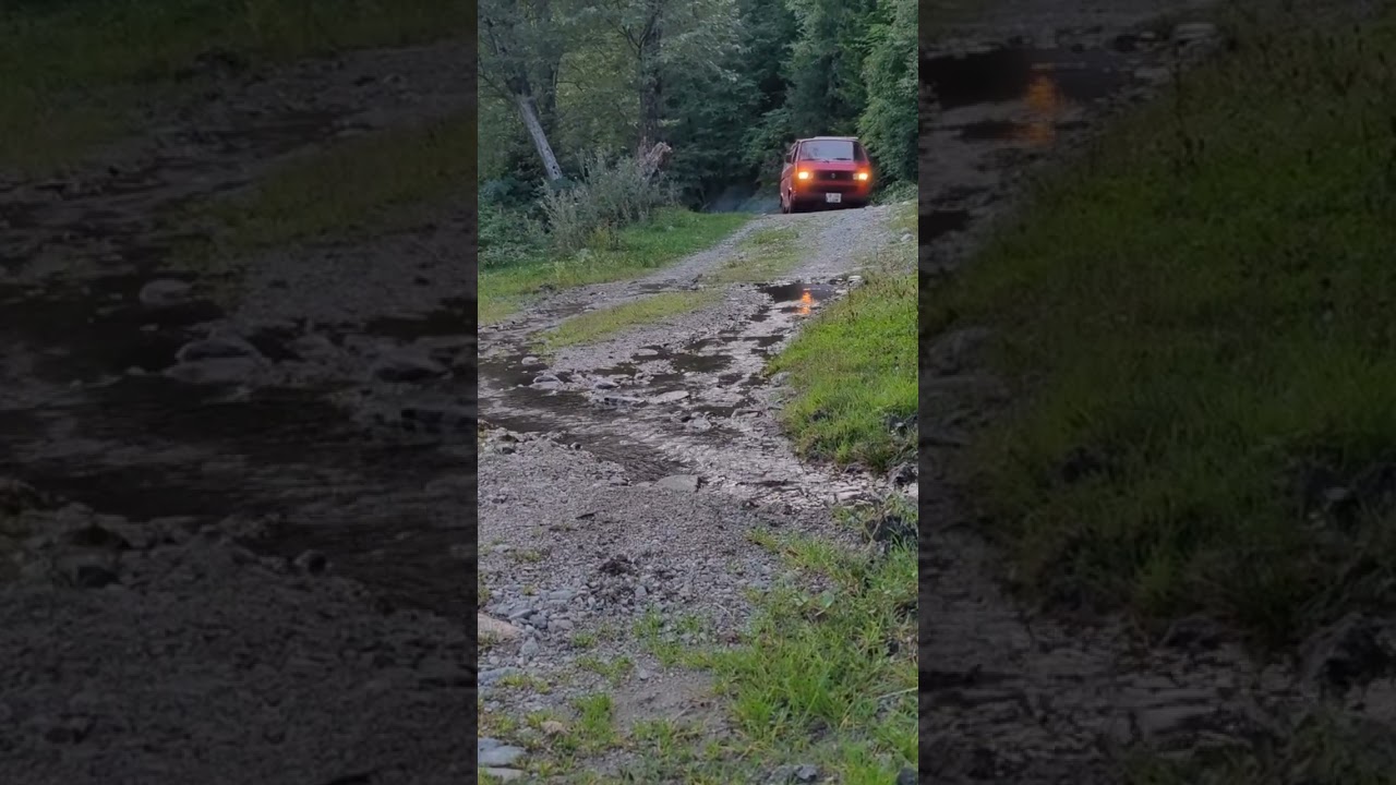 Going to campsite 