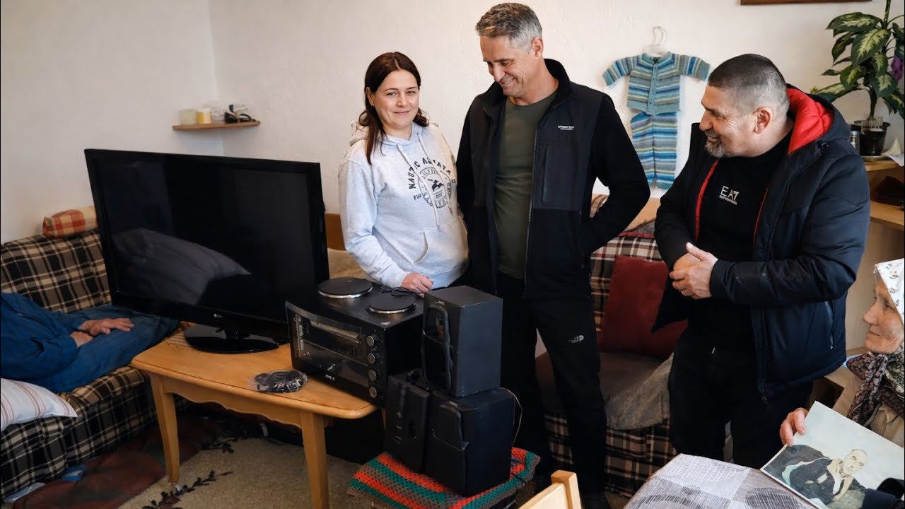 Suze radosnice umjesto tišine 🙂 djed i nana danas su dobili ono o čemu su sanjali ❤️