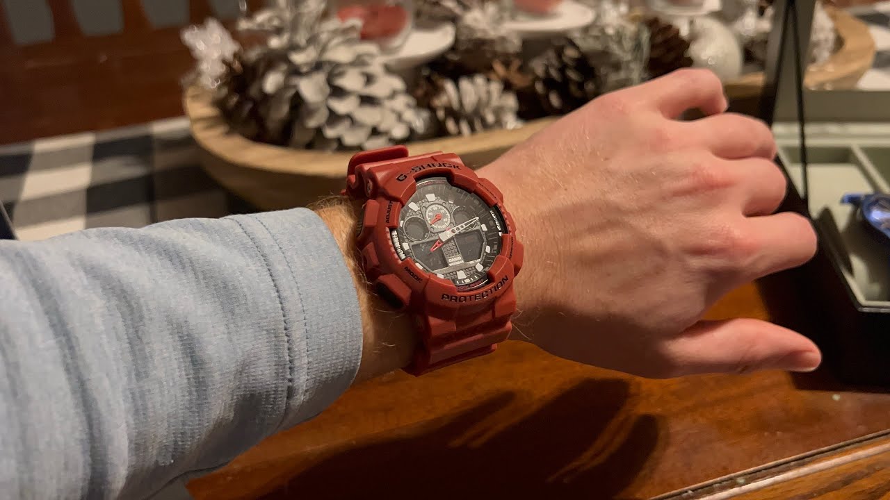 Casio GA-100 Review - A Quality Utilitarian Watch!