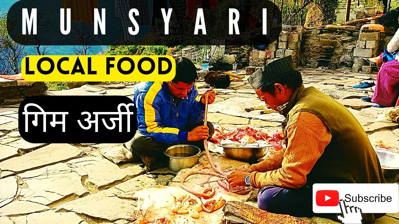 Munsyari ki famous Gima Arji | local MUNSYARI food | pahadi lifestyle vlog | #thelaspalfamily