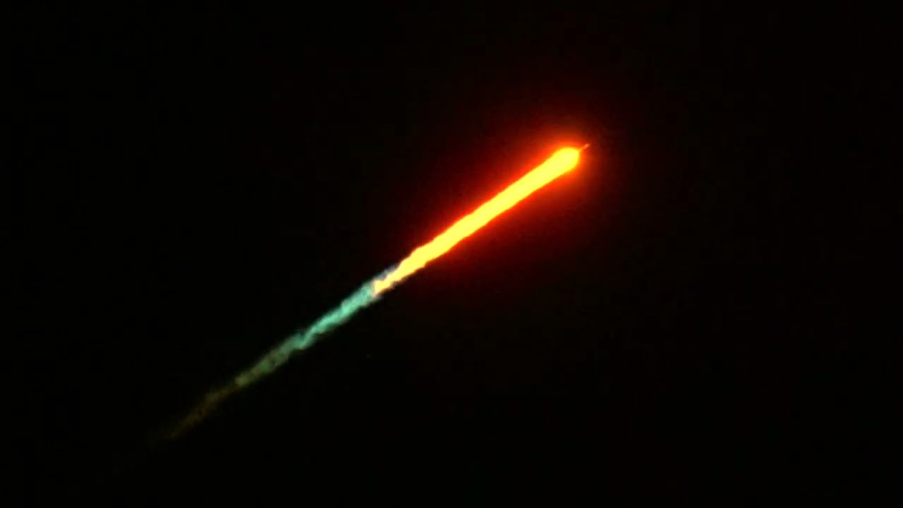 Space X  launch from Manatee Hammock County Campsite