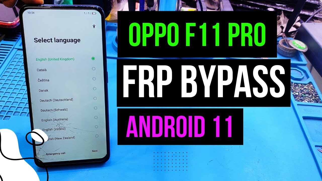 🔥 Unlock Oppo F11 Pro FRP Bypass on Android 11 🚀 |  Oppo f11 pro frp bypass🔓