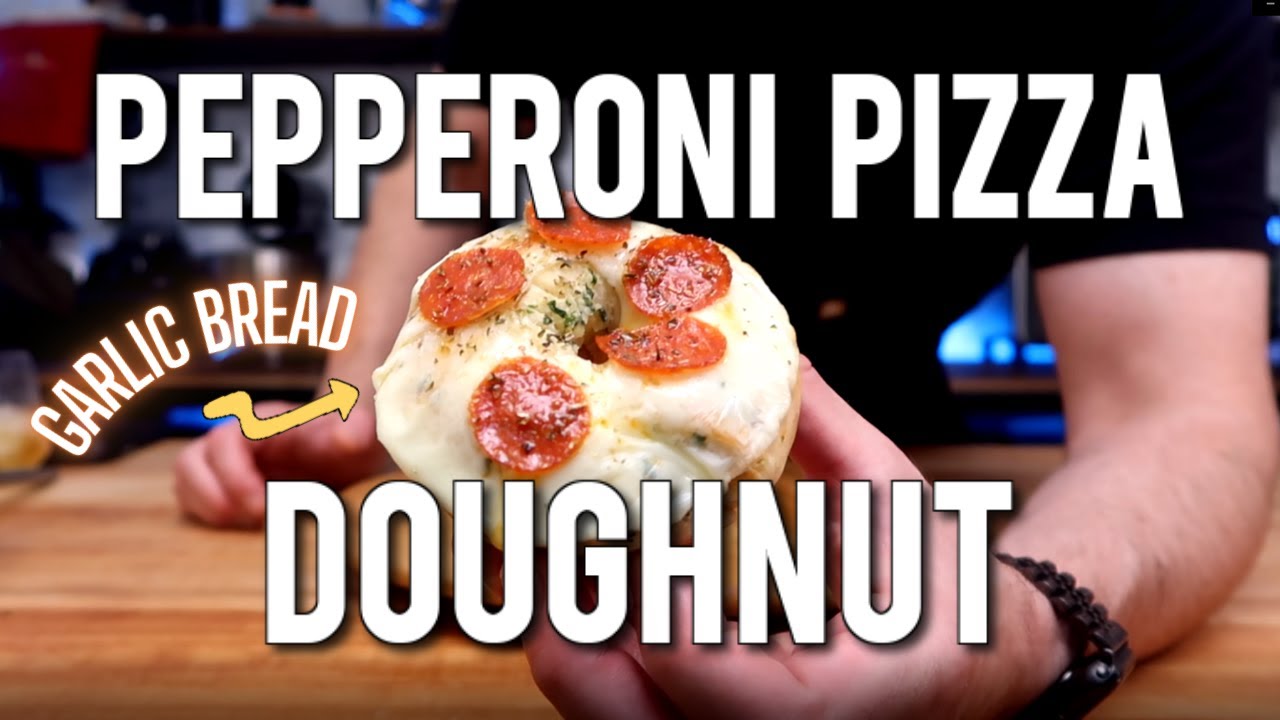 Using A Doughnut Tray To Make Pizza!