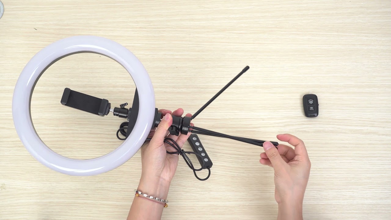KIBTOY RGB ring light installation tutorial