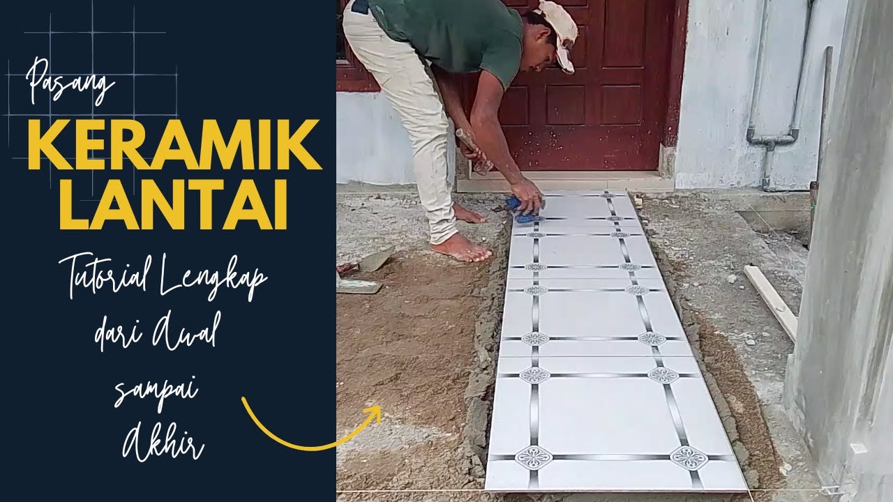 Begini Cara Kami Memasang Keramik Lantai Teras Rumah 50 x 50