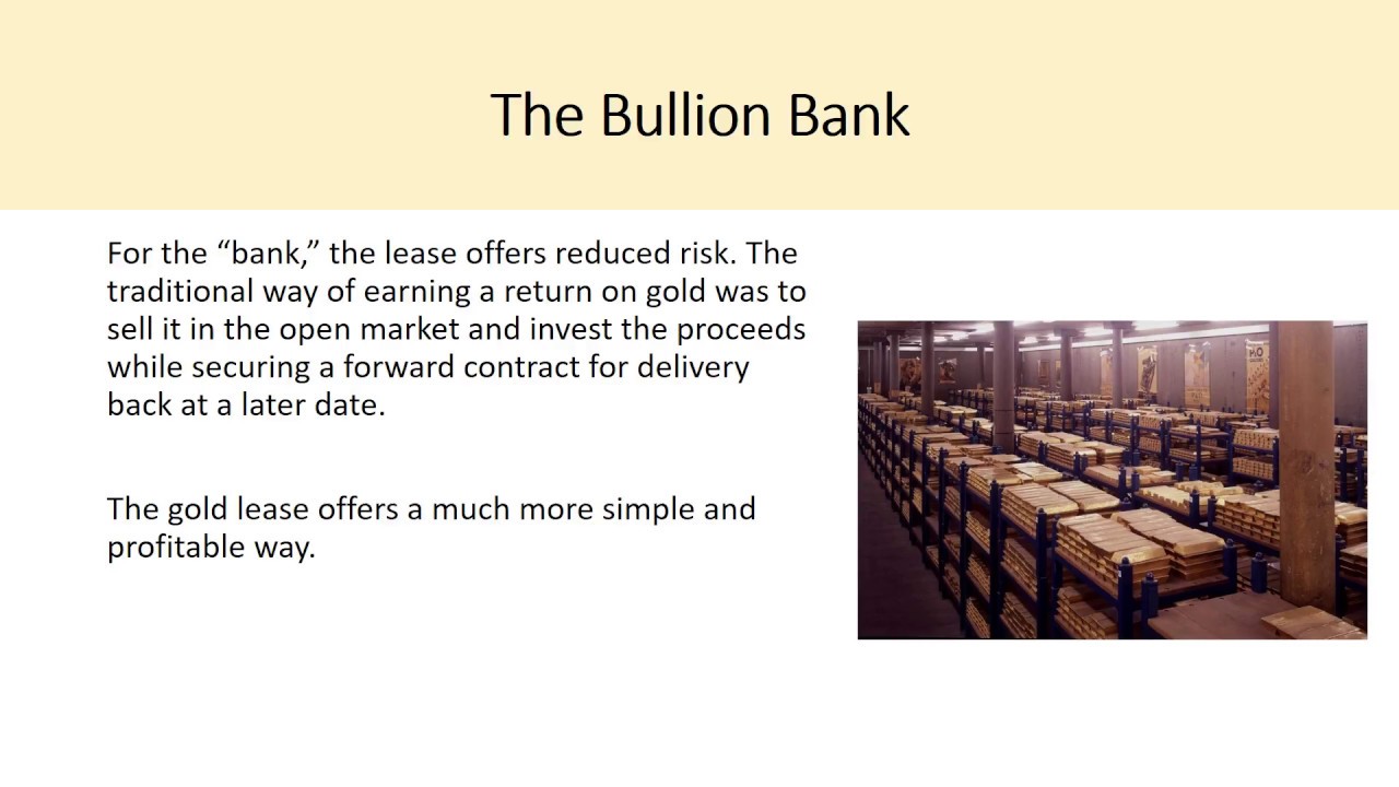 What Is Gold Leasing Explained?