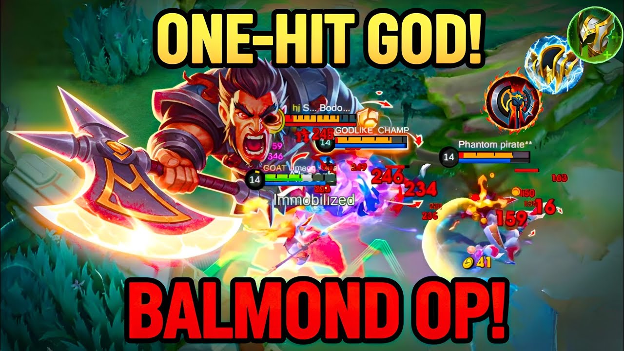START ABUSING BALMOND MAX LIFESTEAL BUILD AND EMBLEM 2026 | u must watch!! 
