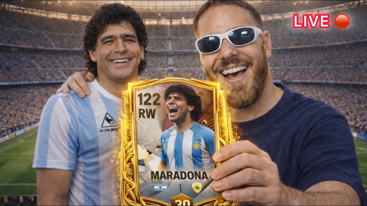 CAPPED LEGENDS MARADONA 117  🔥/ FC MOBILE 26