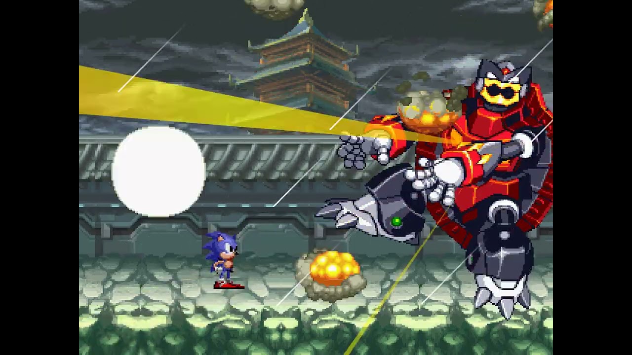 Sonic Meets Mega Man X6 Animation