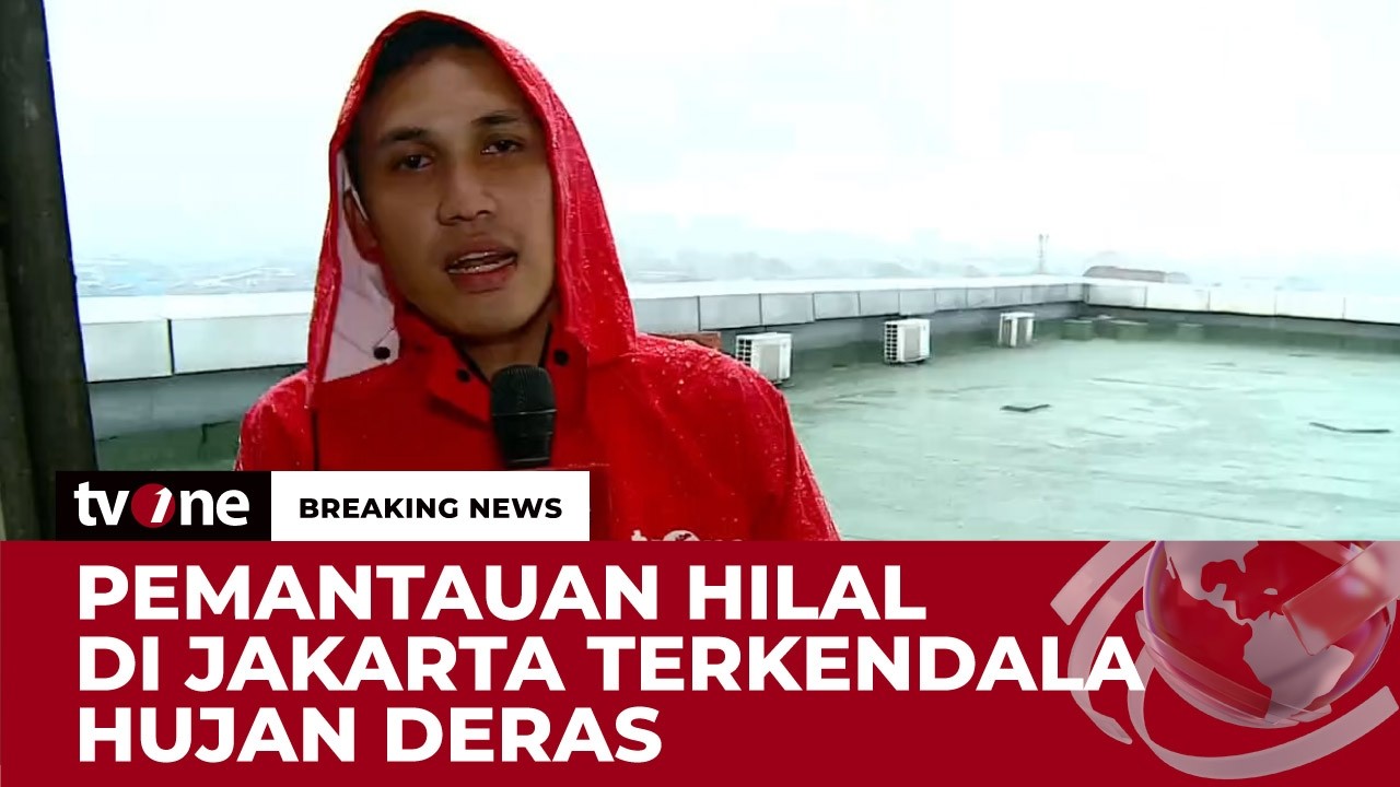 Pantauan Hilal Dari Kantor Kanwil Kemenag Jakarta Terkendala Cuaca Hujan | Breaking News